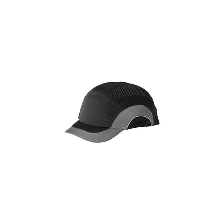Pip JSP HARDCAP A1+ LOW-PROFILEBLACK/ GRAY, SHORT 2" BRIM, PK 20 282-ABS150-12